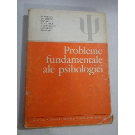    Probleme  fundamentale  ale  psihologiei  -  coordonator  Beniamin  Zorgo  